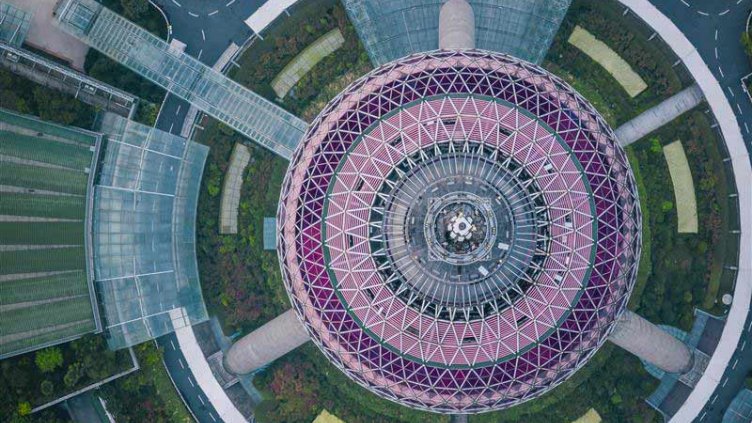 建筑俯瞰图