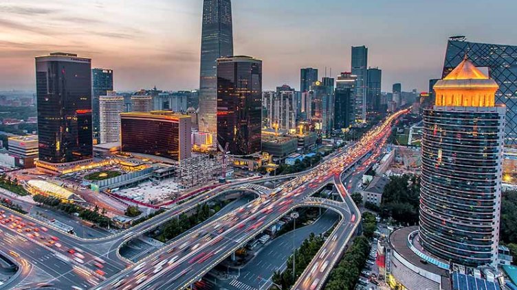 china 40 city office market