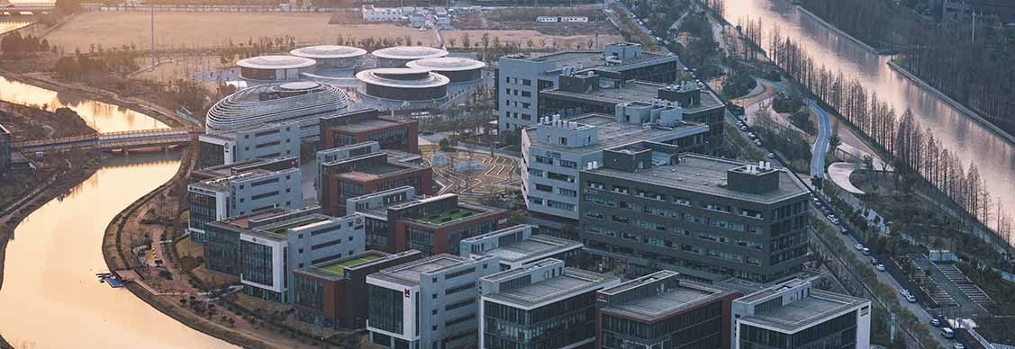 City aerial view
