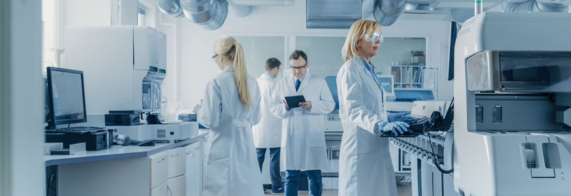 Scientists in a lab
