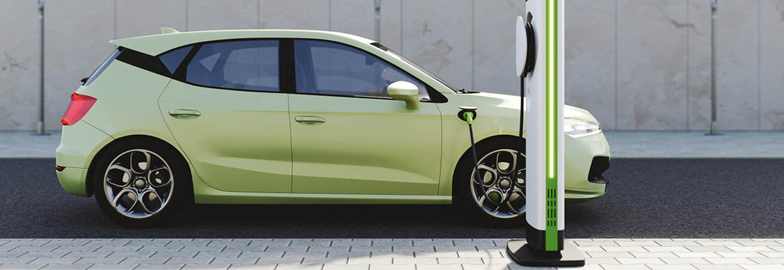 Green car