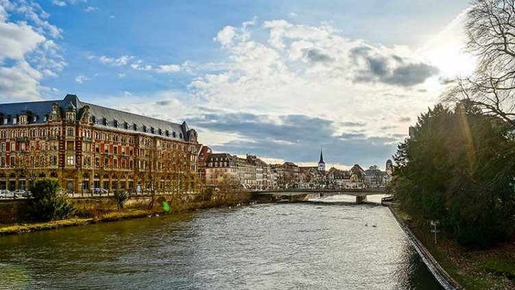 A river