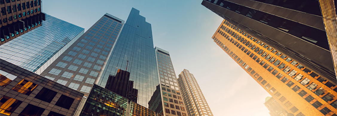 glass buildings