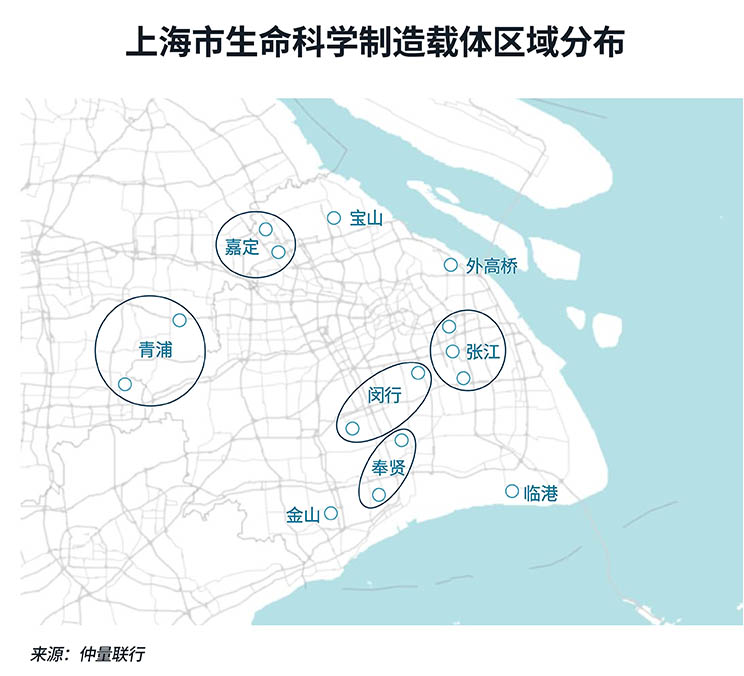 distribution map
