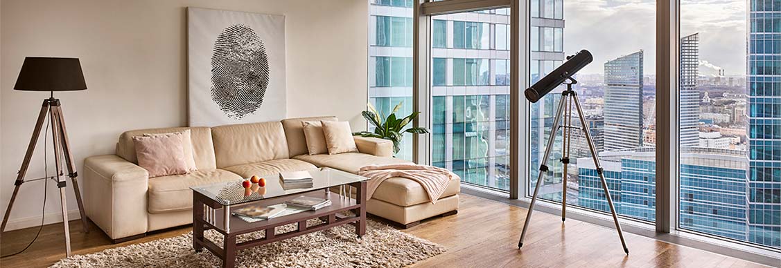 Studio apartment in Moscow-City