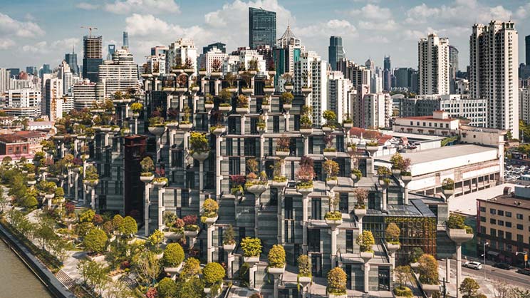 Shanghai Tianan Thousand Trees by Tianan China