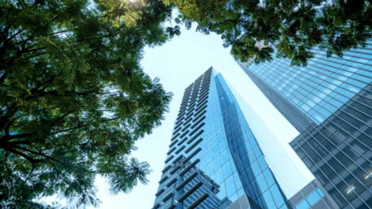 glass buildings