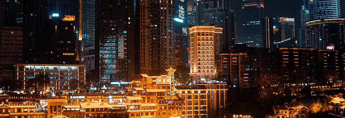 City night scene