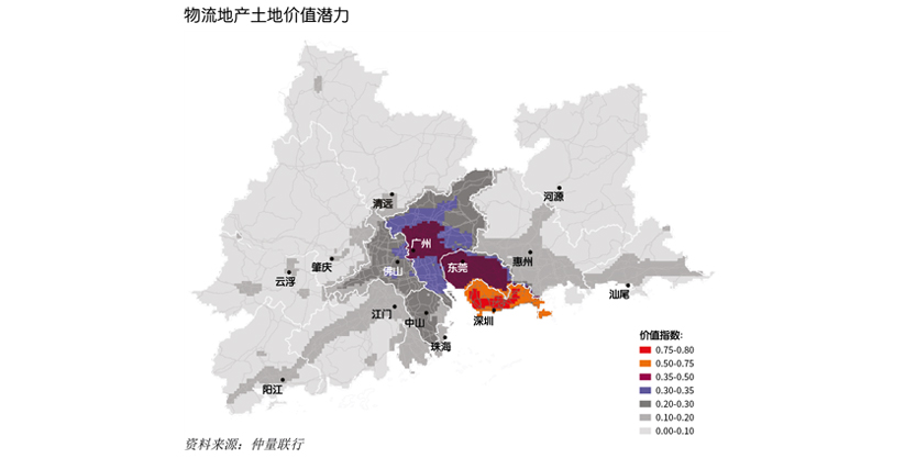 大湾区内外路网密度的大幅提升将极大地促进物流市场的升级与成熟