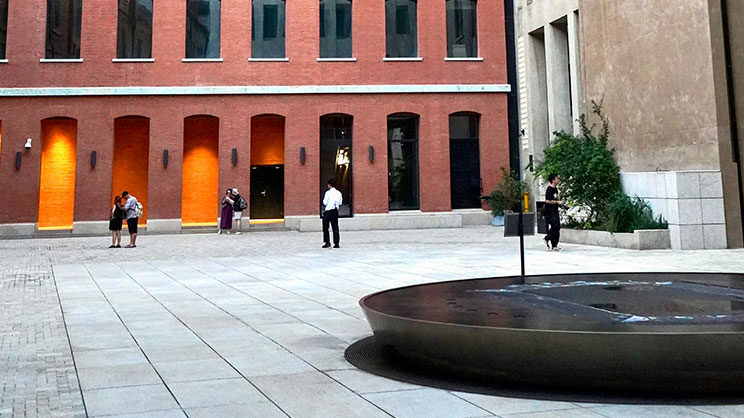 Outside view of a building