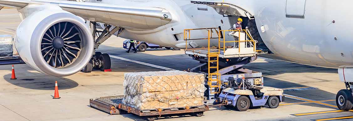 Loading packages on Airplane