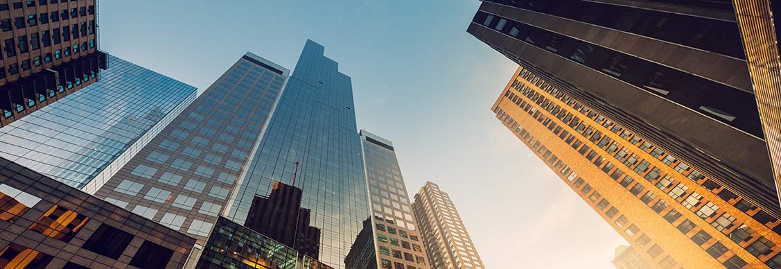 under buildings