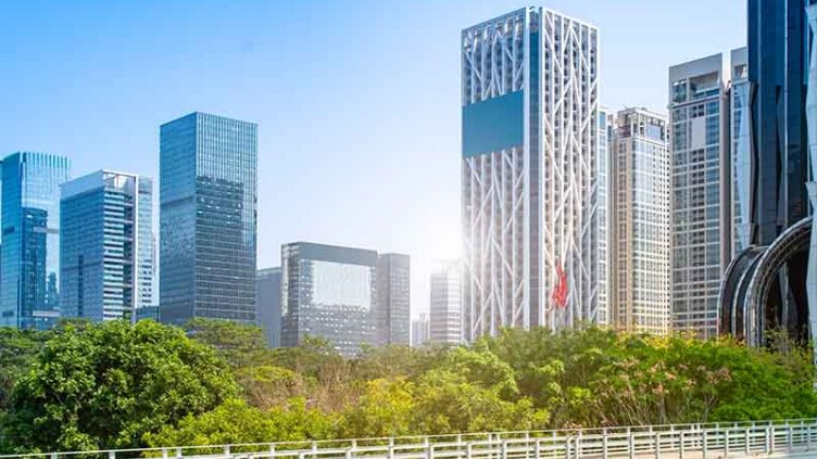 office buildings