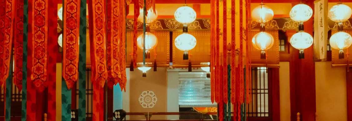 Chinese style layout