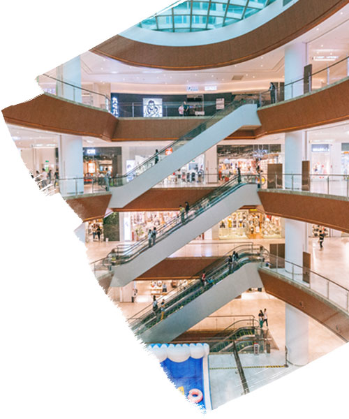 Shopping Mall Inside view