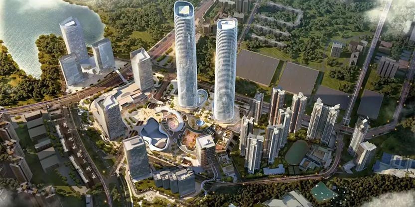 仲量联行为中国最高等高双子塔保驾护航
