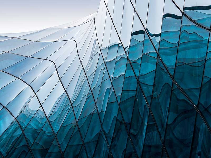 glass building