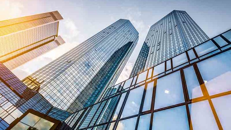 glass buildings