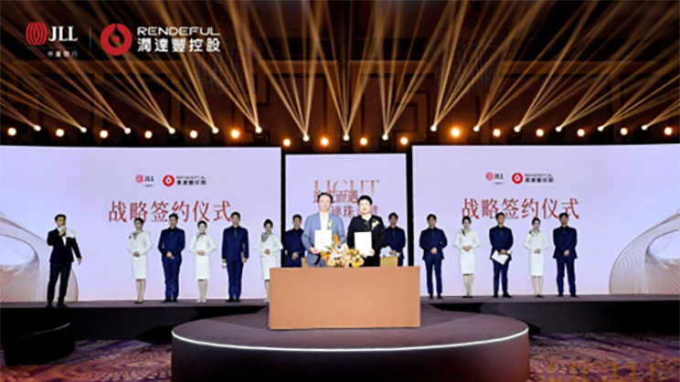 People standing on a stage