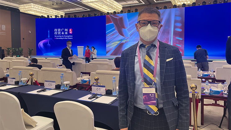 仲量联行华南区商业地产部总监马炜图出席广州投资年会
