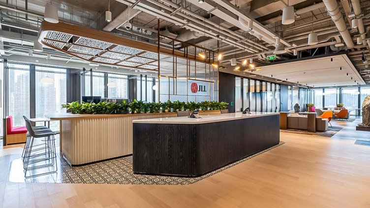 JLL beijing new office showcases the future of work