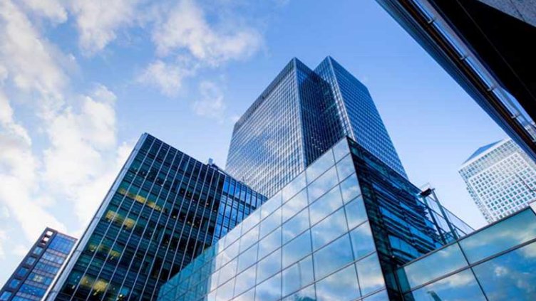 glass buildings