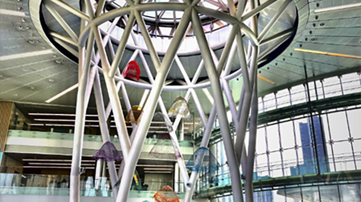 Interior of a building