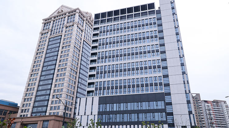 External look of the Putuo Innovation Building