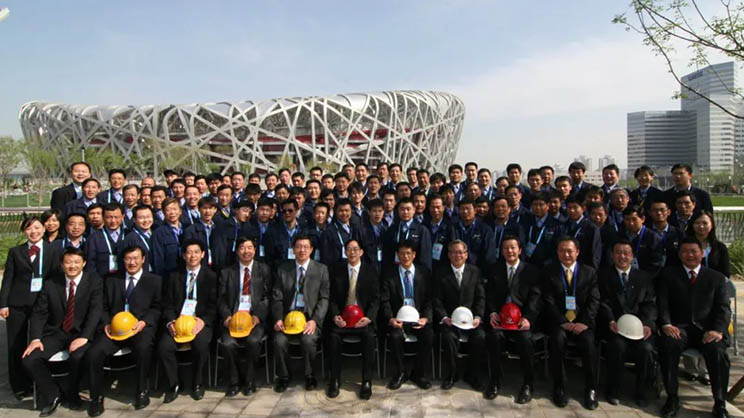 Many professionals gathered for group photo