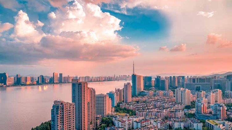 Hangzhou city view