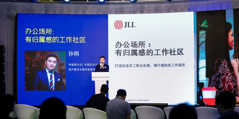 A man having a speech