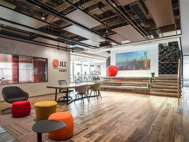 Office decoration space design and construction | Jones Lang LaSalle JLL