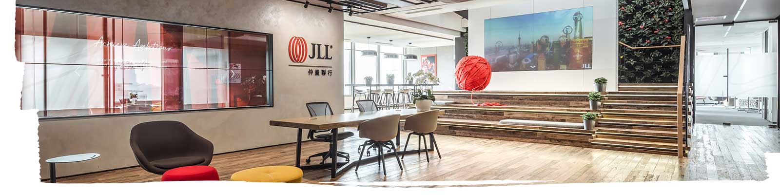 Office decoration space design and construction | Jones Lang LaSalle JLL