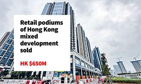 Retail podium of Hong-Kong