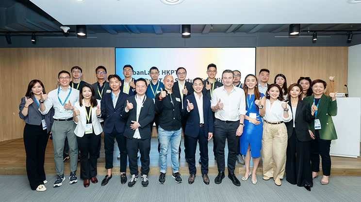 representatives from MTR Lab and other UrbanLab members, along with other PropTech ecosystem partners