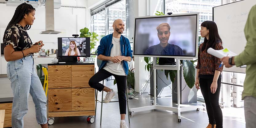 Office team meeting