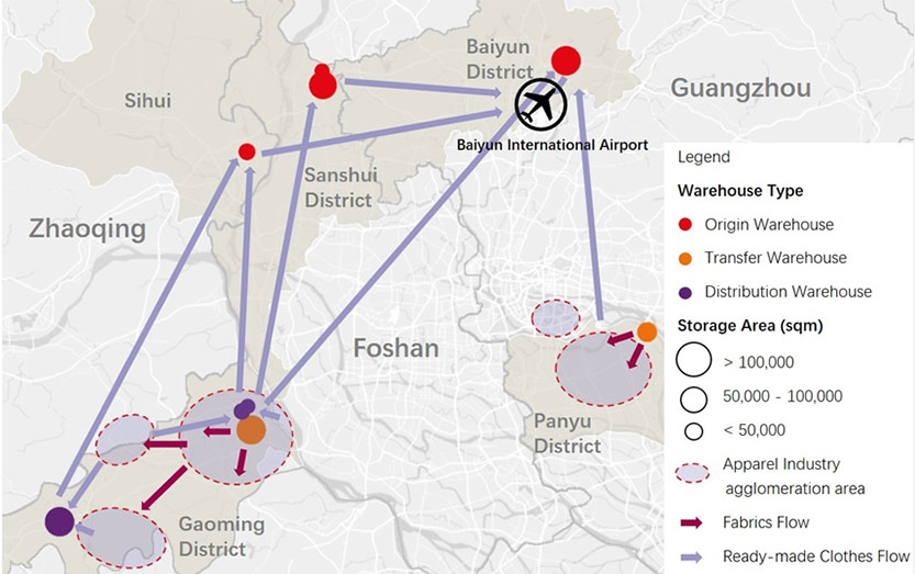 Figure 3: Overview of Company S’ Supply Chain Network