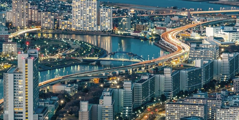 City's landscape view