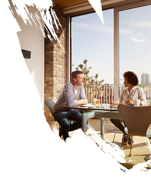 couples sitting in balcony